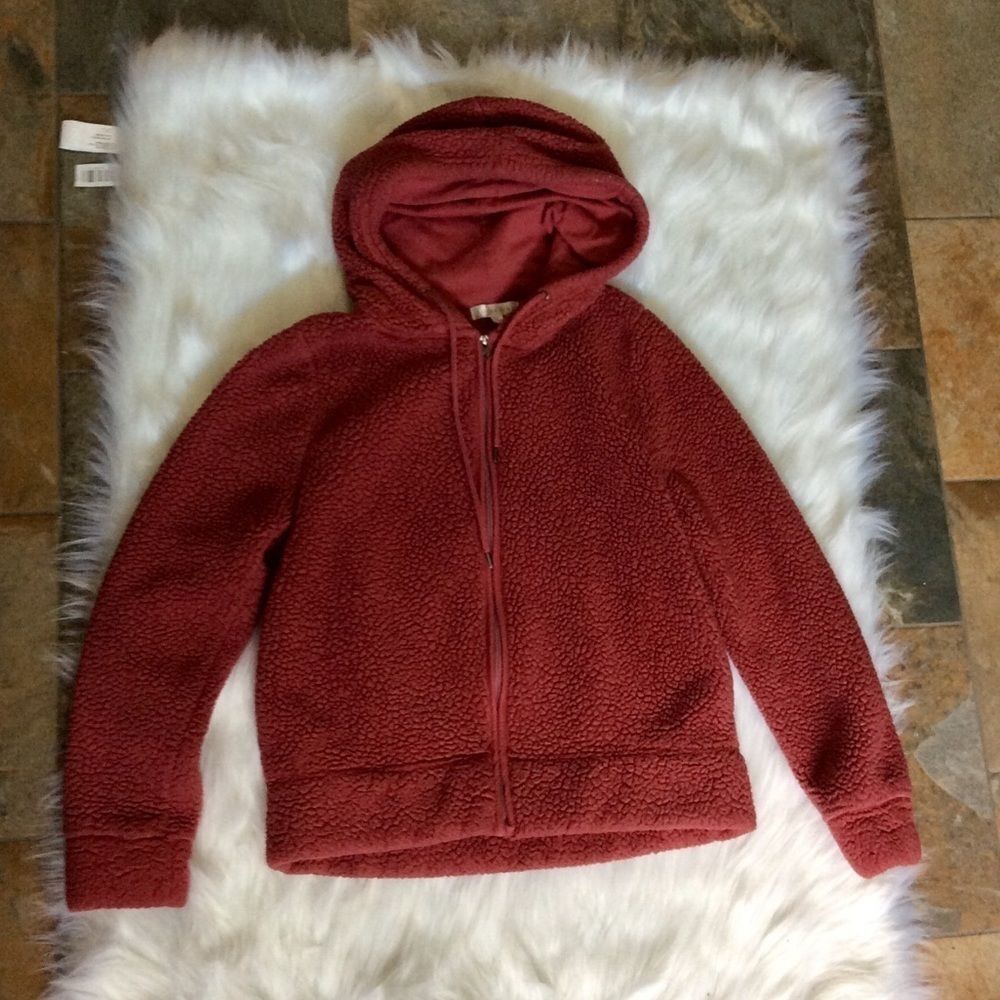Pink Sherpa jacket